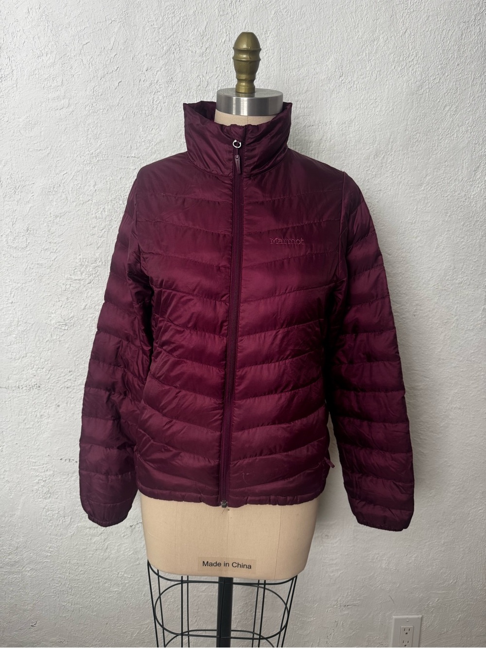 Marmot Women's Puffer Jacket - Deep Wine